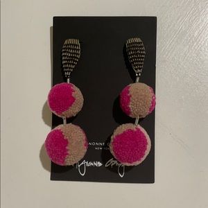 Mignonne Gavigan Double Pom Pom Earrings